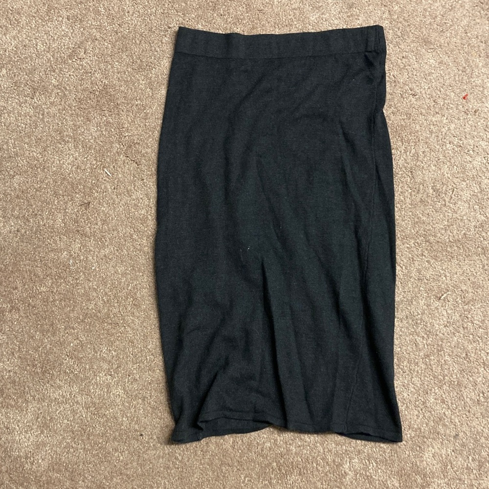 Garage Black Pencil Skirt